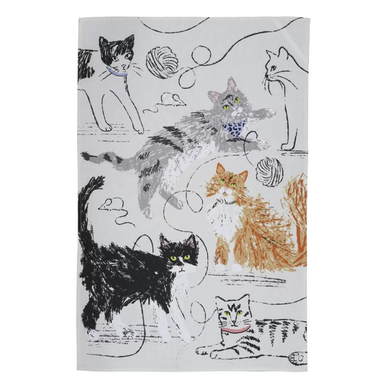 Best Ulster Weavers Feline Friends Tea Towel