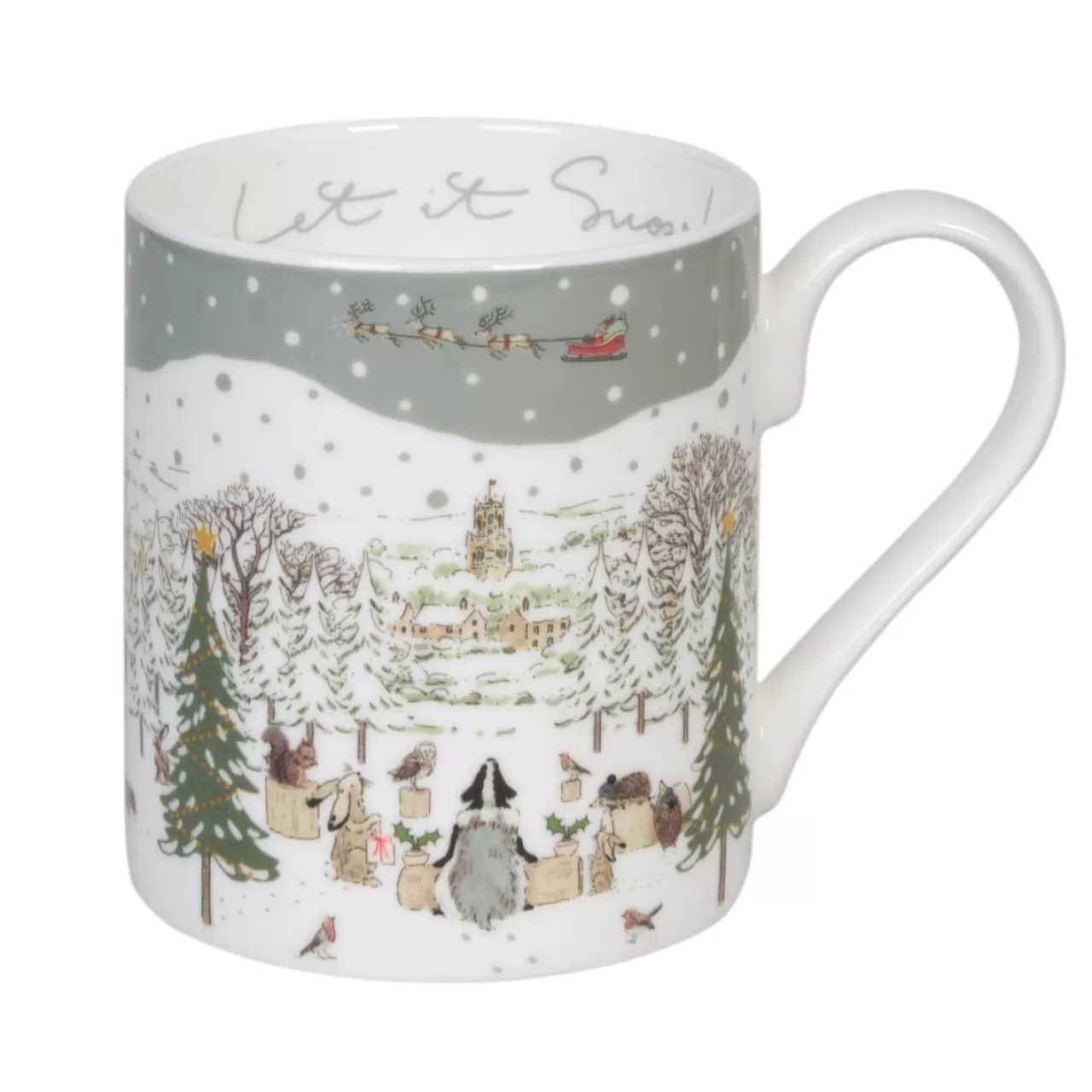 Best Sophie Allport Festive Forest Let It Snow Mug