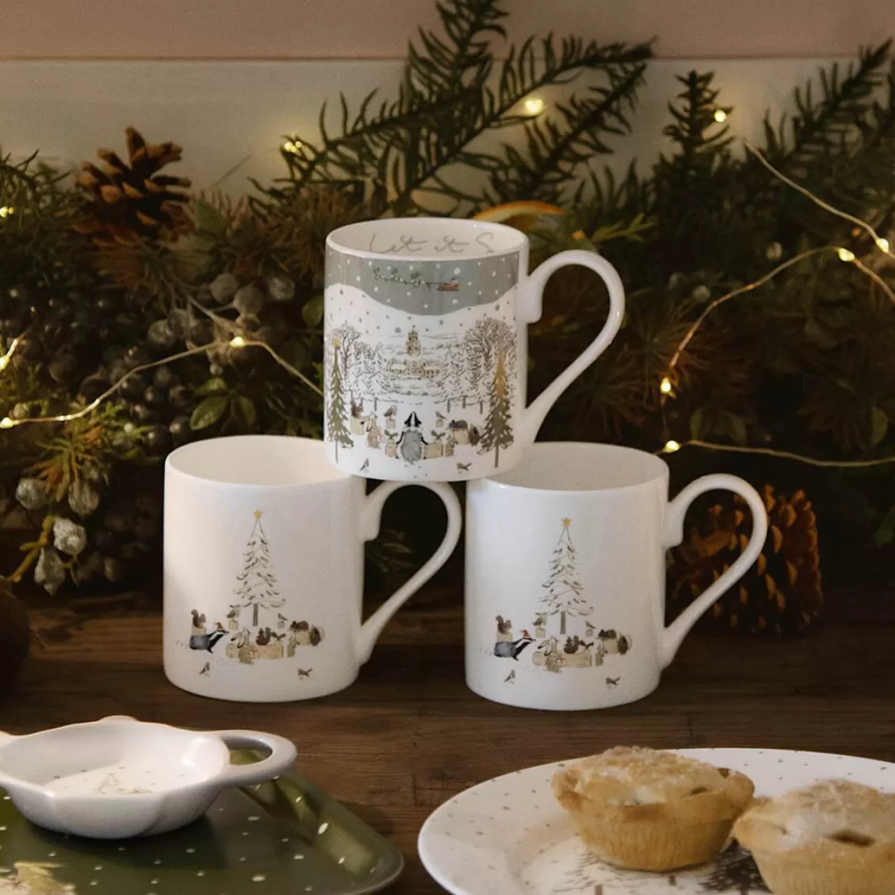 Best Sophie Allport Festive Forest Let It Snow Mug