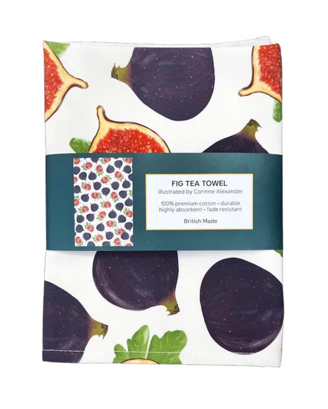 Best Sale Corinne Alexander Fig Tea Towel By