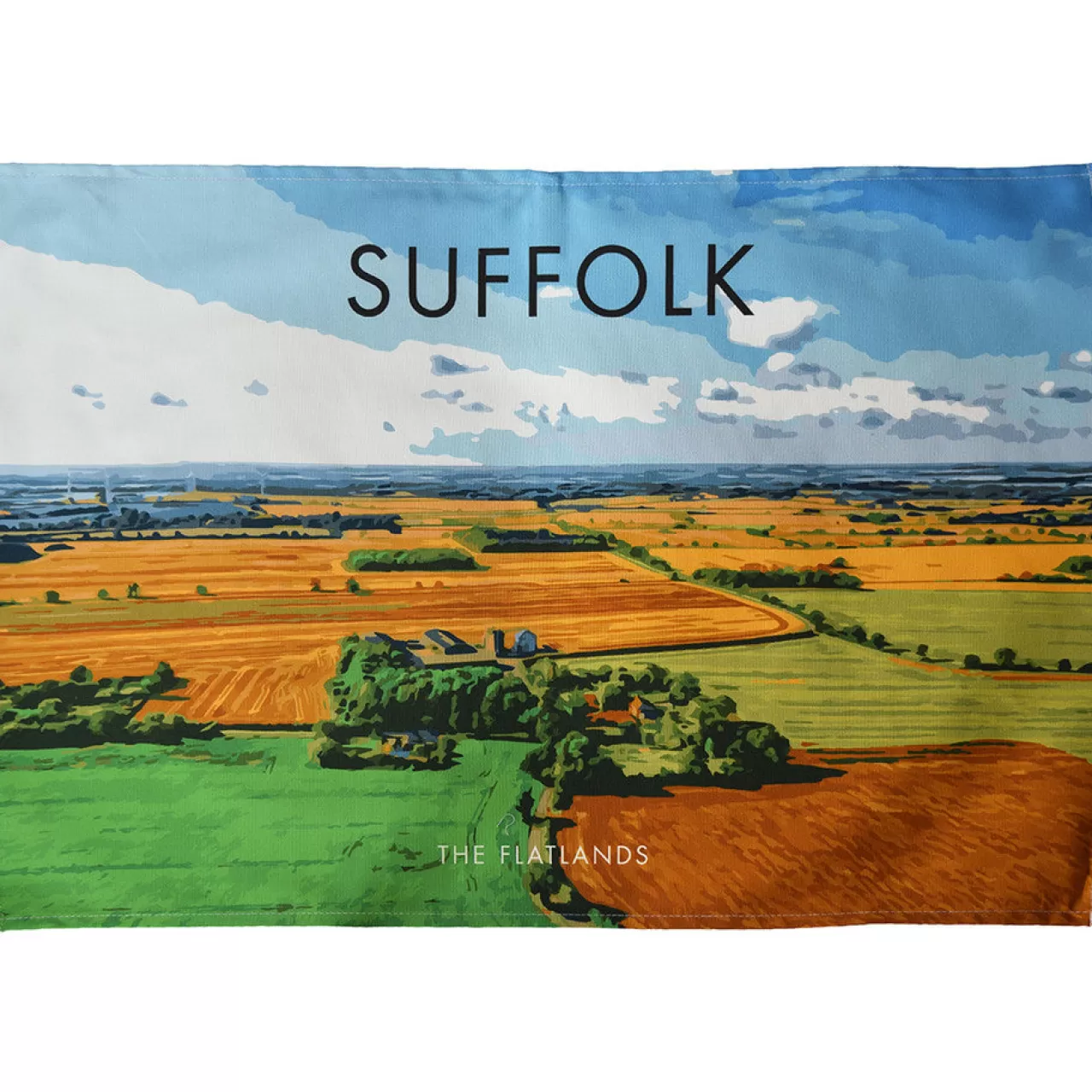 Sale Town Towels Flatlands Of Suffolk Tea Towel