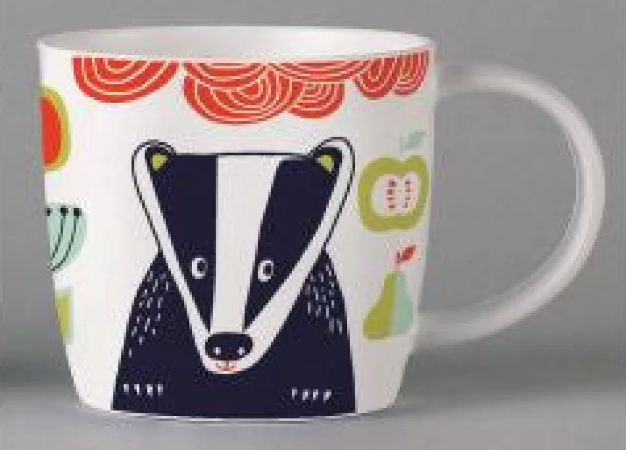 Cheap Repeat Repeat Folkland Badger Mug