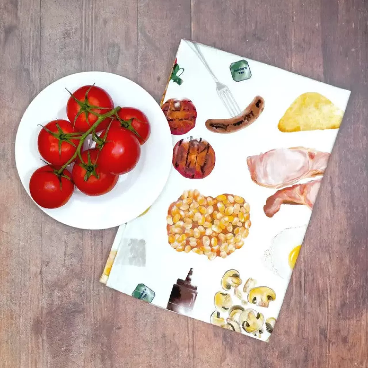 Best Sale Corinne Alexander Full English Tea Towel By