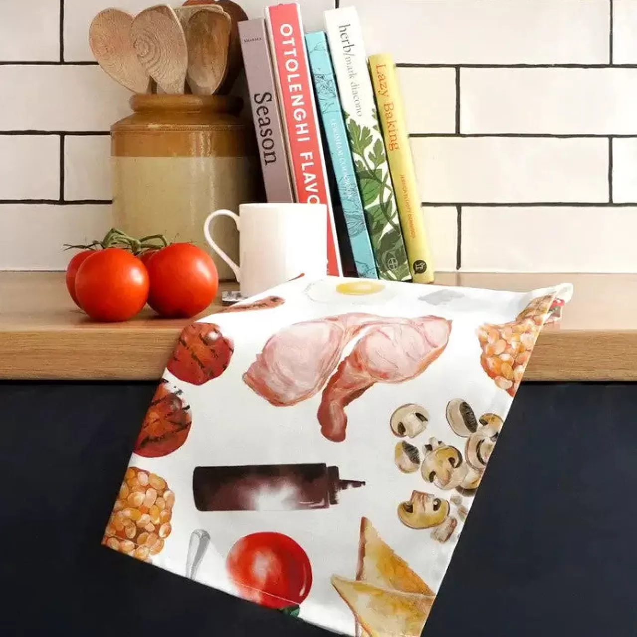 Best Sale Corinne Alexander Full English Tea Towel By