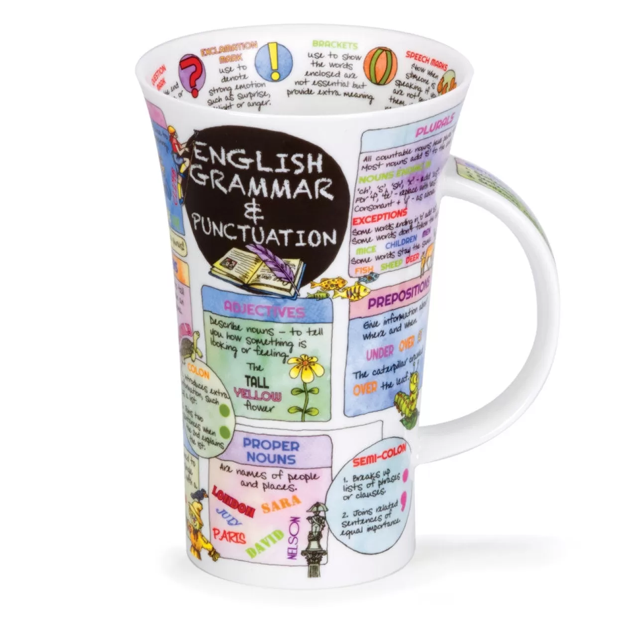 Best Sale Dunoon Glencoe English Grammar And Punctuation Mug