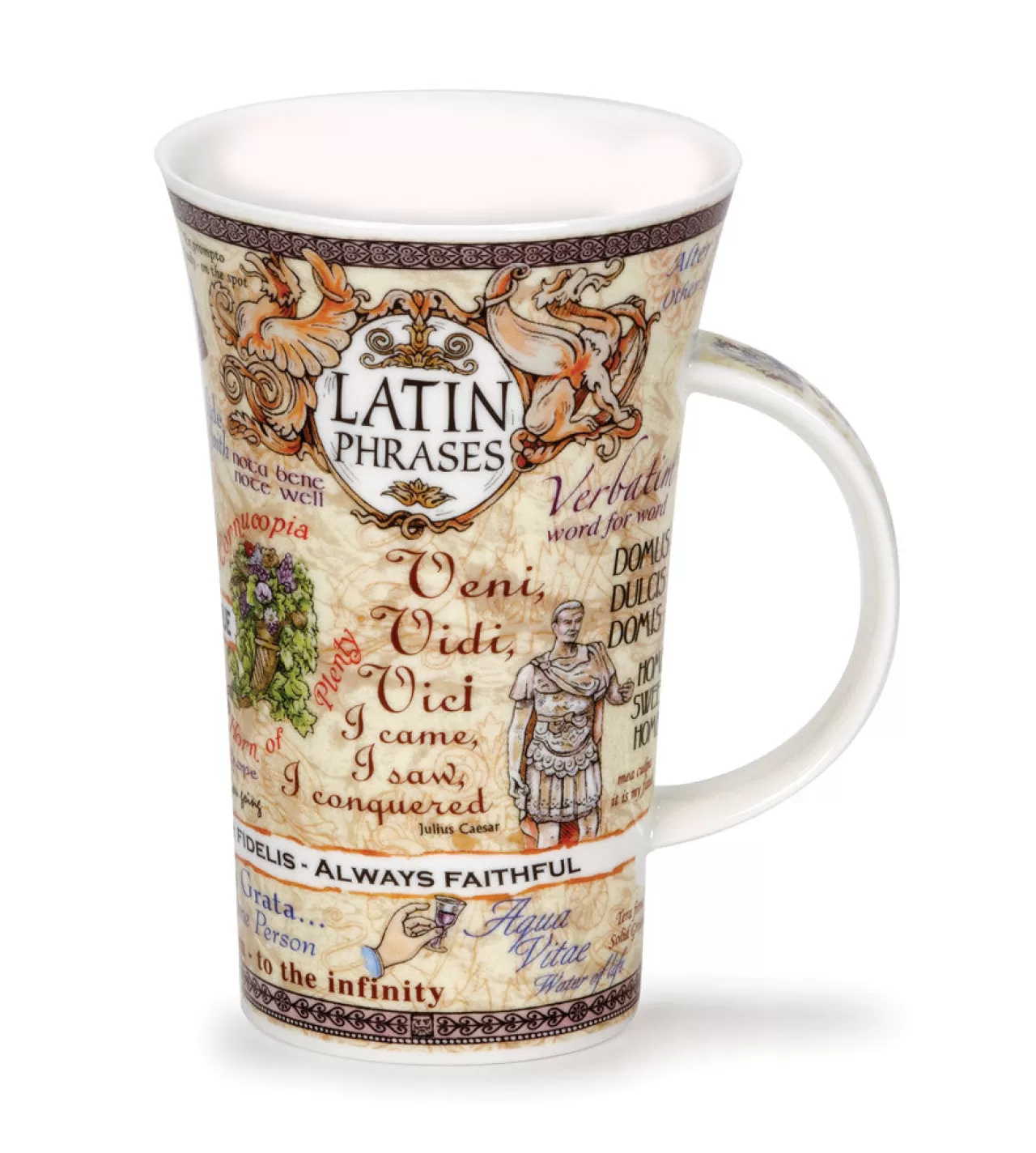 Outlet Dunoon Glencoe Latin Phrases Mug