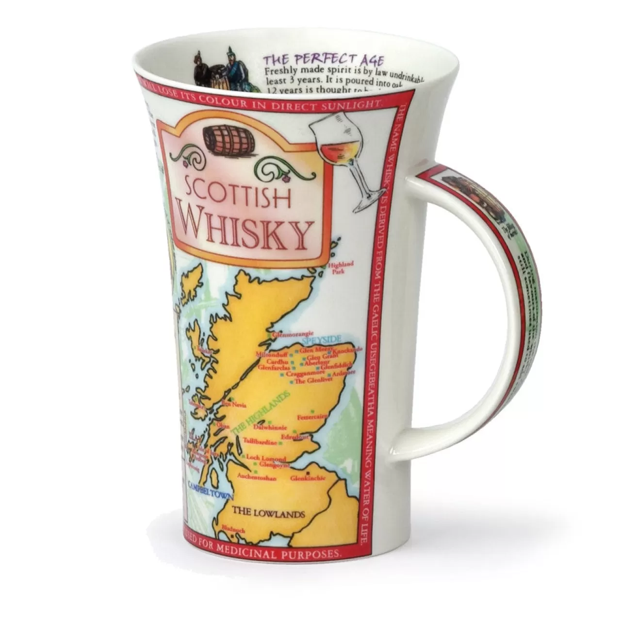 Clearance Dunoon Glencoe Scottish Whisky Mug