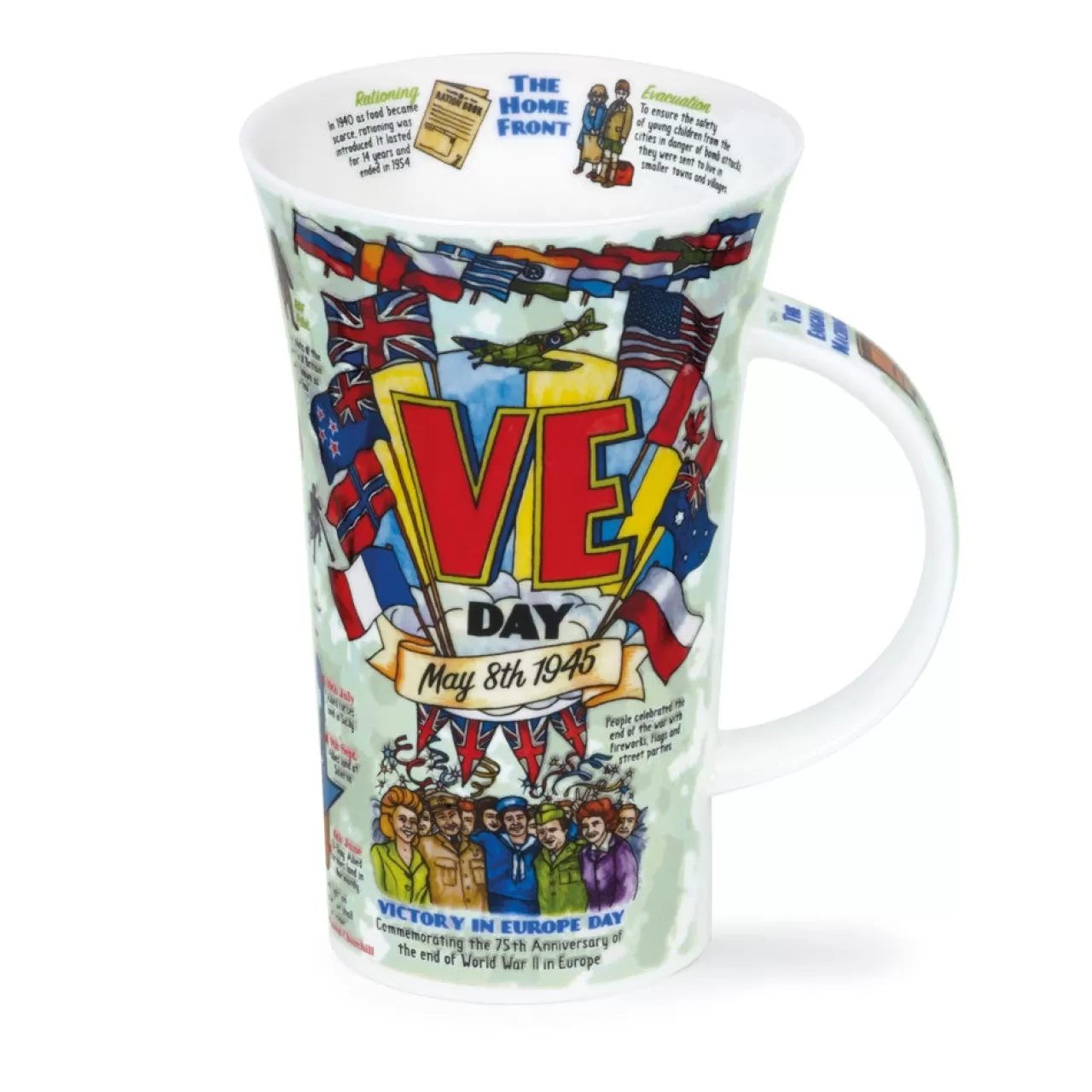 Clearance Dunoon Glencoe Ve Day Mug