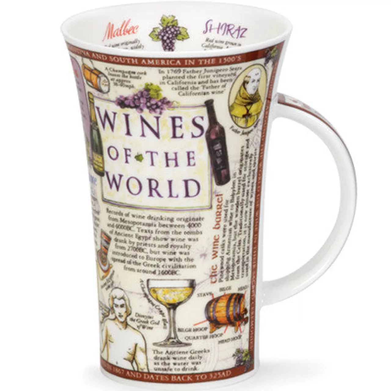 Hot Dunoon Glencoe Wines Of The World Mug