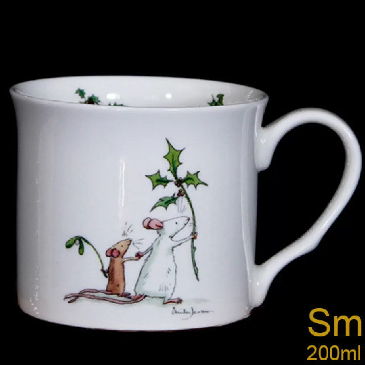 Clearance Two Bad Mice Here He Comes Christmas Small Mug