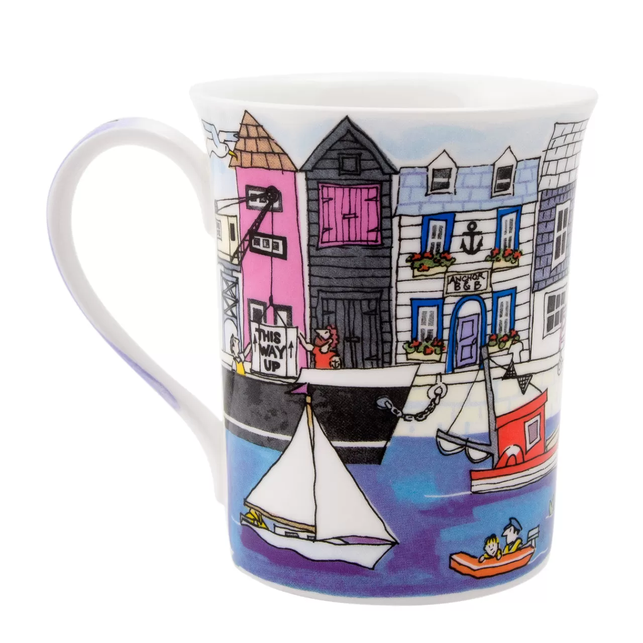 Hot Alison Gardiner Heritage Harbor Mug Boxed