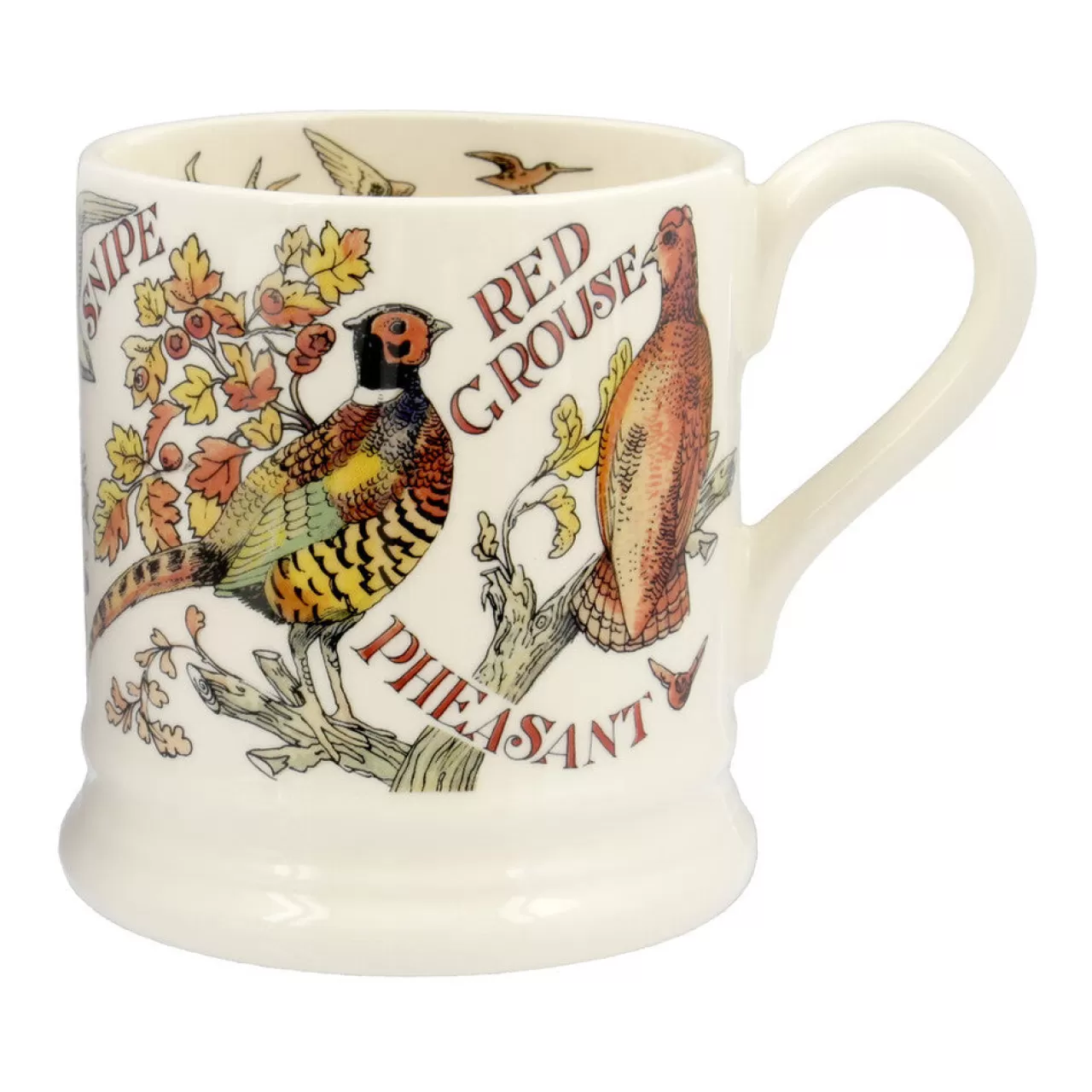 New Emma Bridgewater In The Woods Red Grouse 1/2 Pint Mug