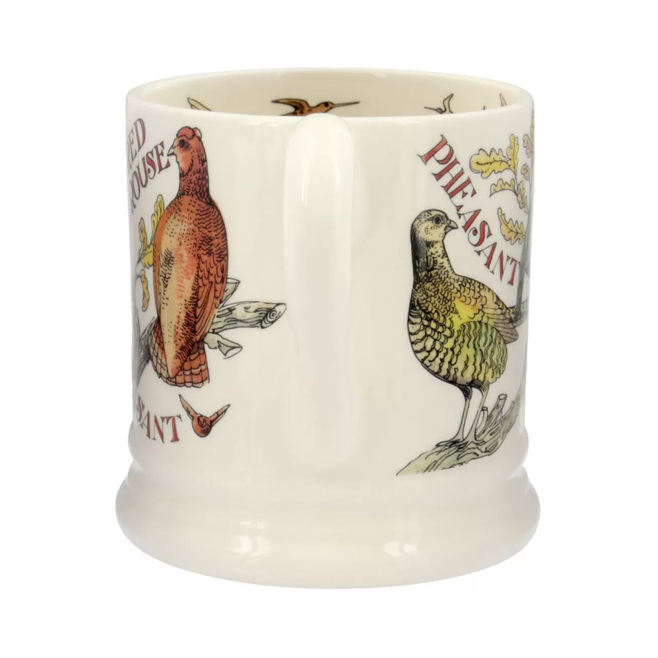 New Emma Bridgewater In The Woods Red Grouse 1/2 Pint Mug