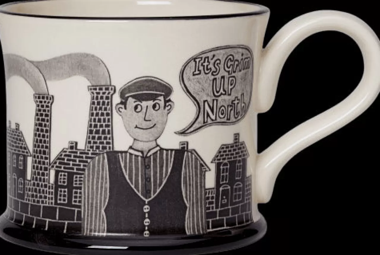 Shop Moorland Pottery It's Grim Up North Mug By