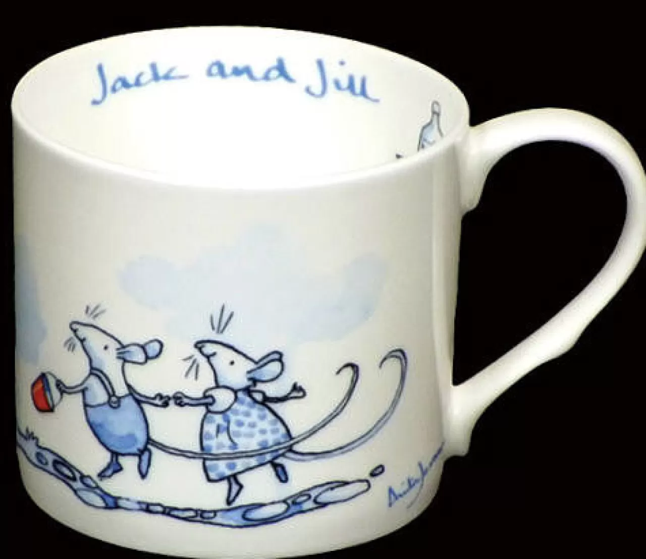 Best Two Bad Mice Jack & Jill Blue Mug