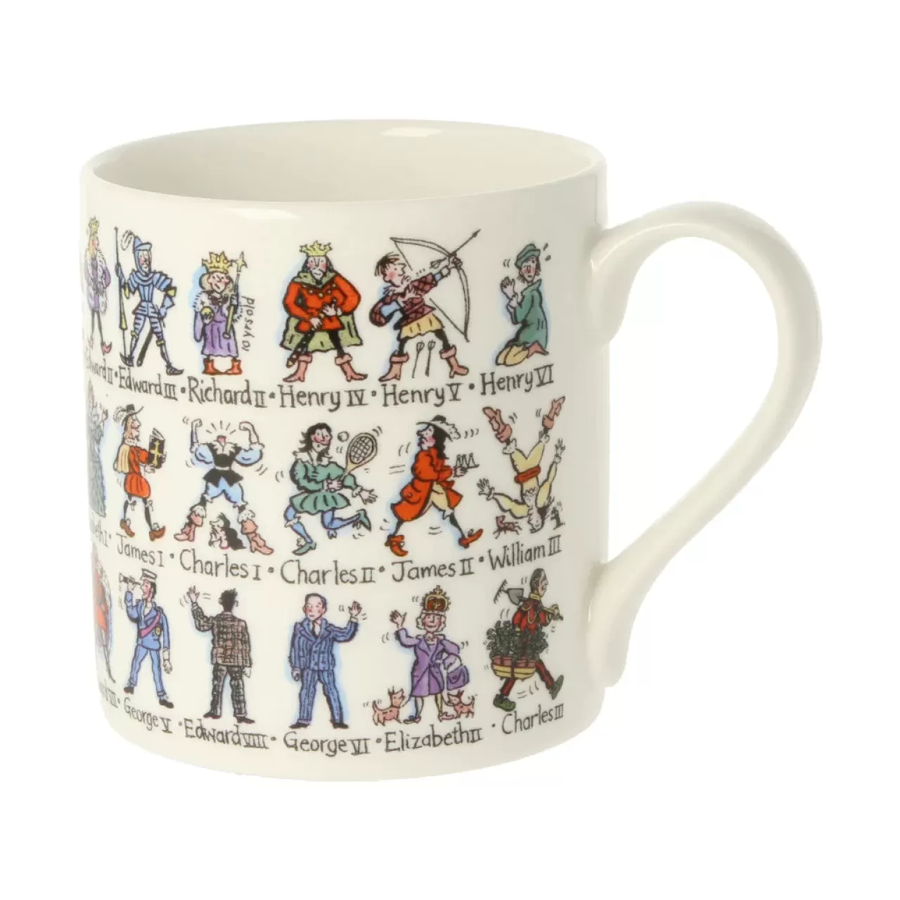 Online Mclaggen Smith Kings & Queens Of England Bone China Mug 400Ml