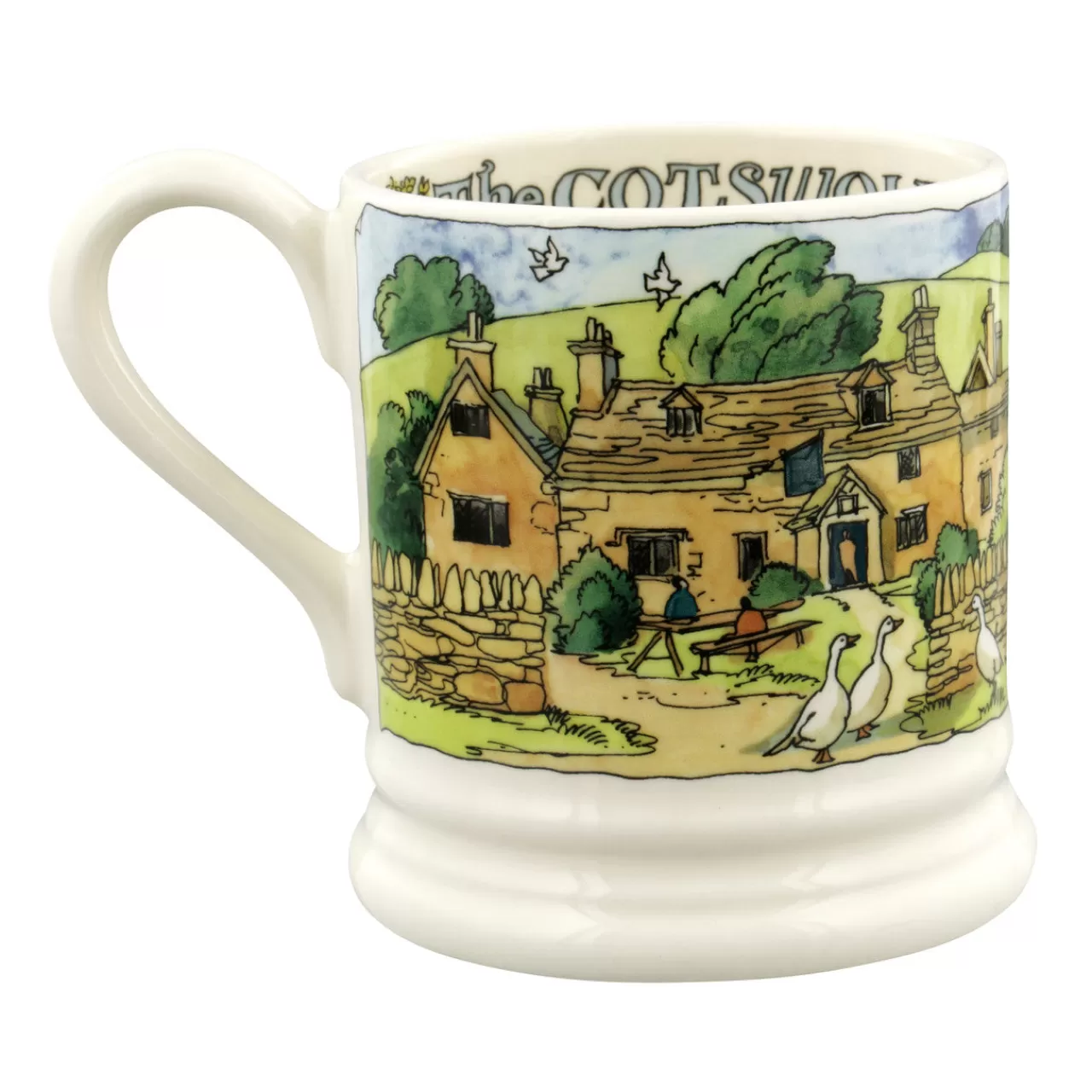 Outlet Emma Bridgewater Landscapes Of Dreams Cotswolds 1/2 Pint Mug