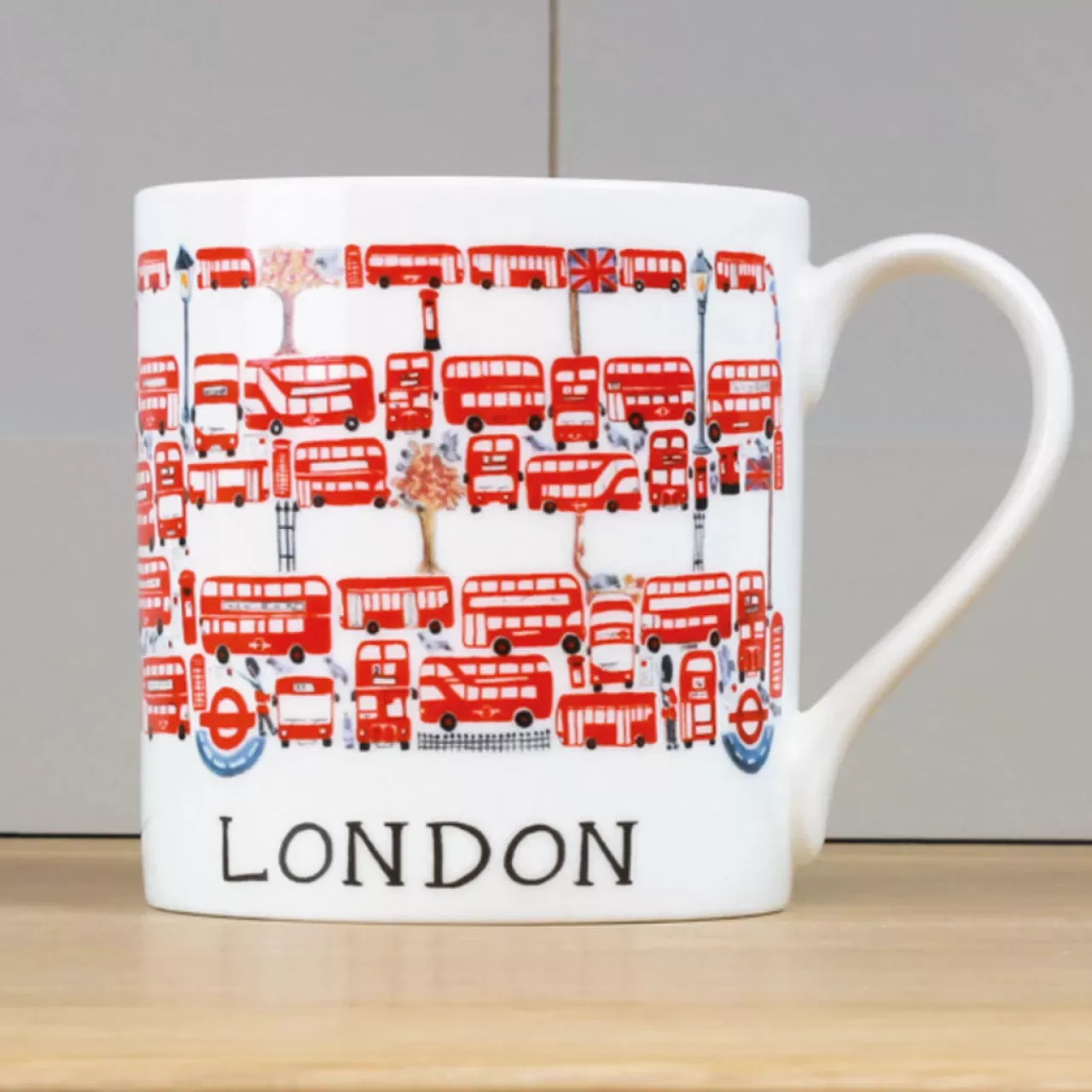 Cheap Mclaggen Smith London Bus Bone China Mug