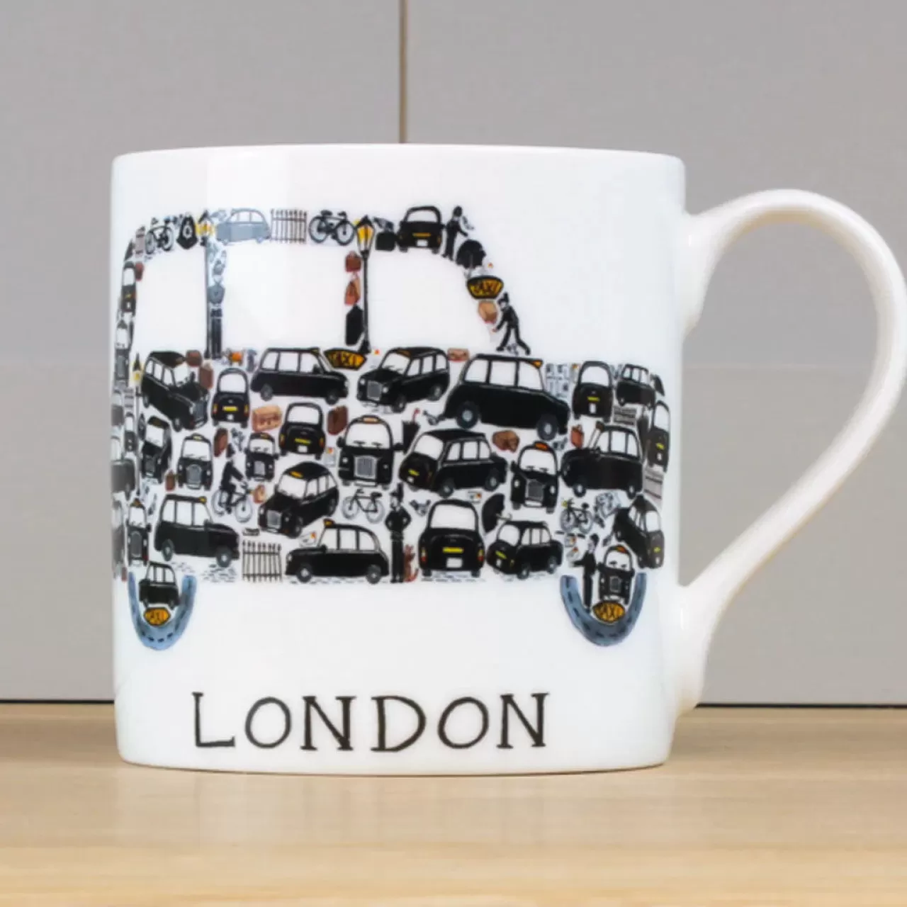 Store Mclaggen Smith London Taxi Bone China Mug