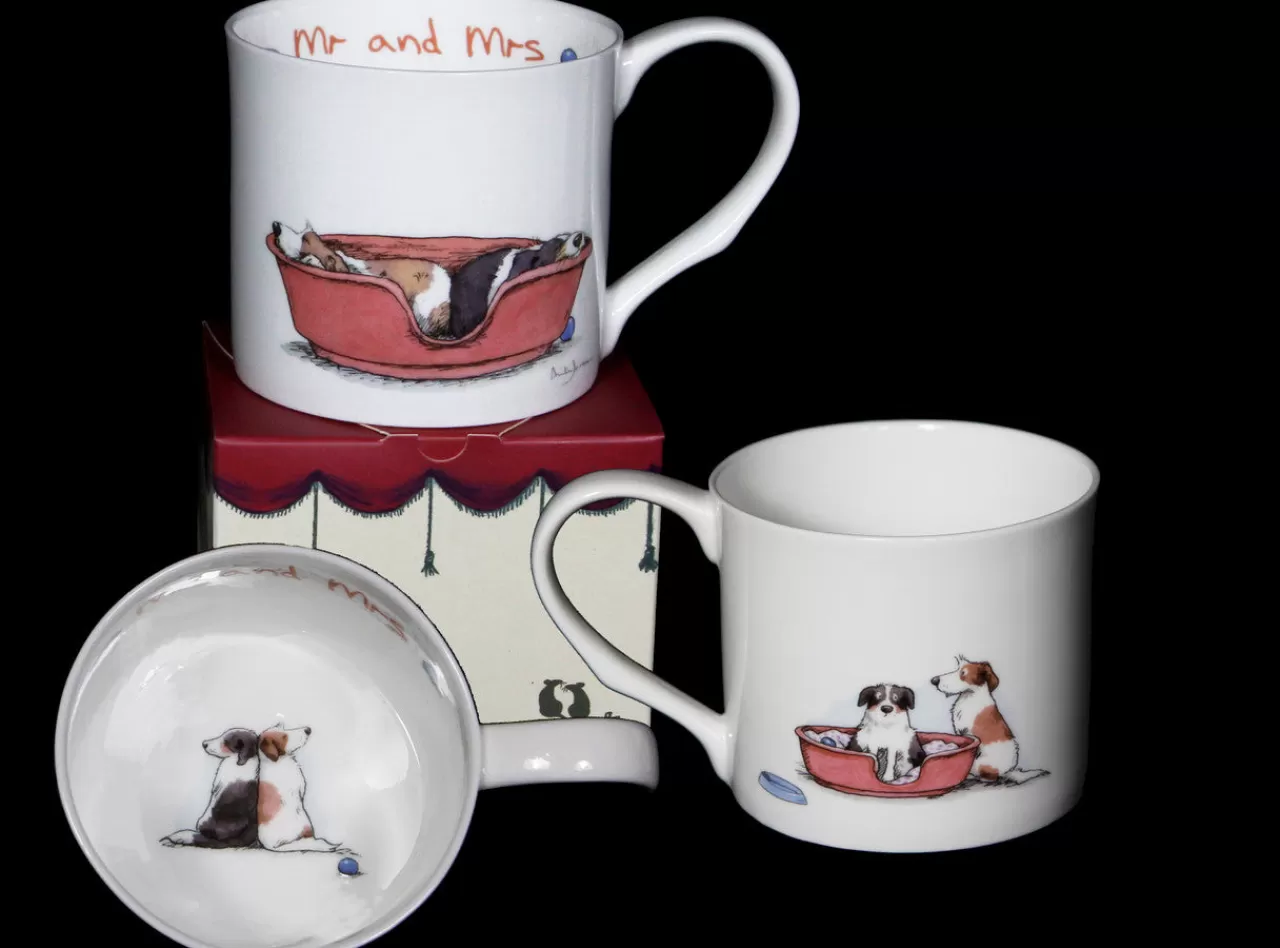 Shop Two Bad Mice Mr & Mrs Large Mug