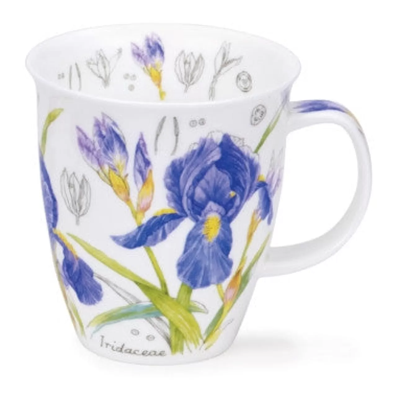 Flash Sale Dunoon Nevis Floral Sketch Mugs