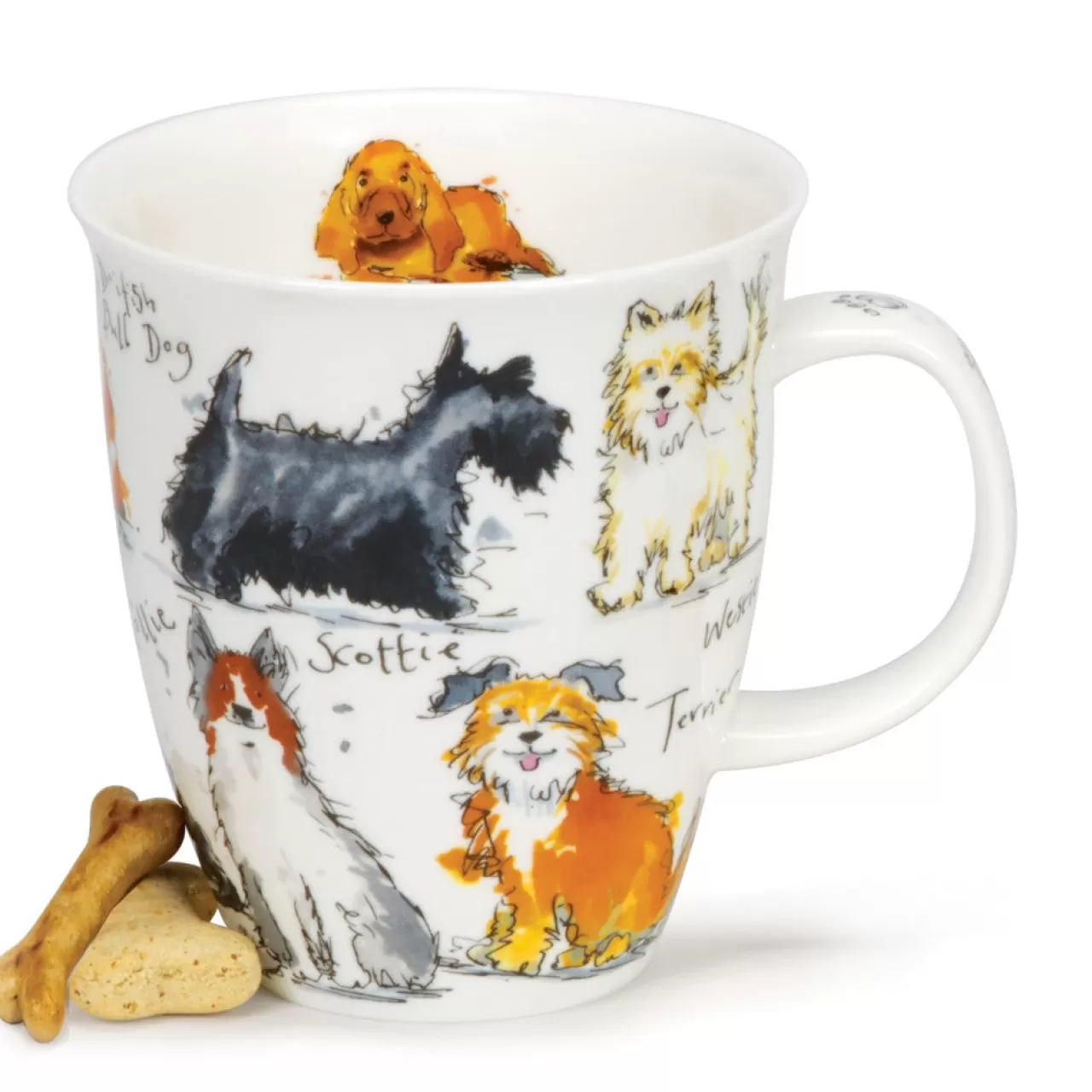 Cheap Dunoon Nevis Messy Dogs Mug