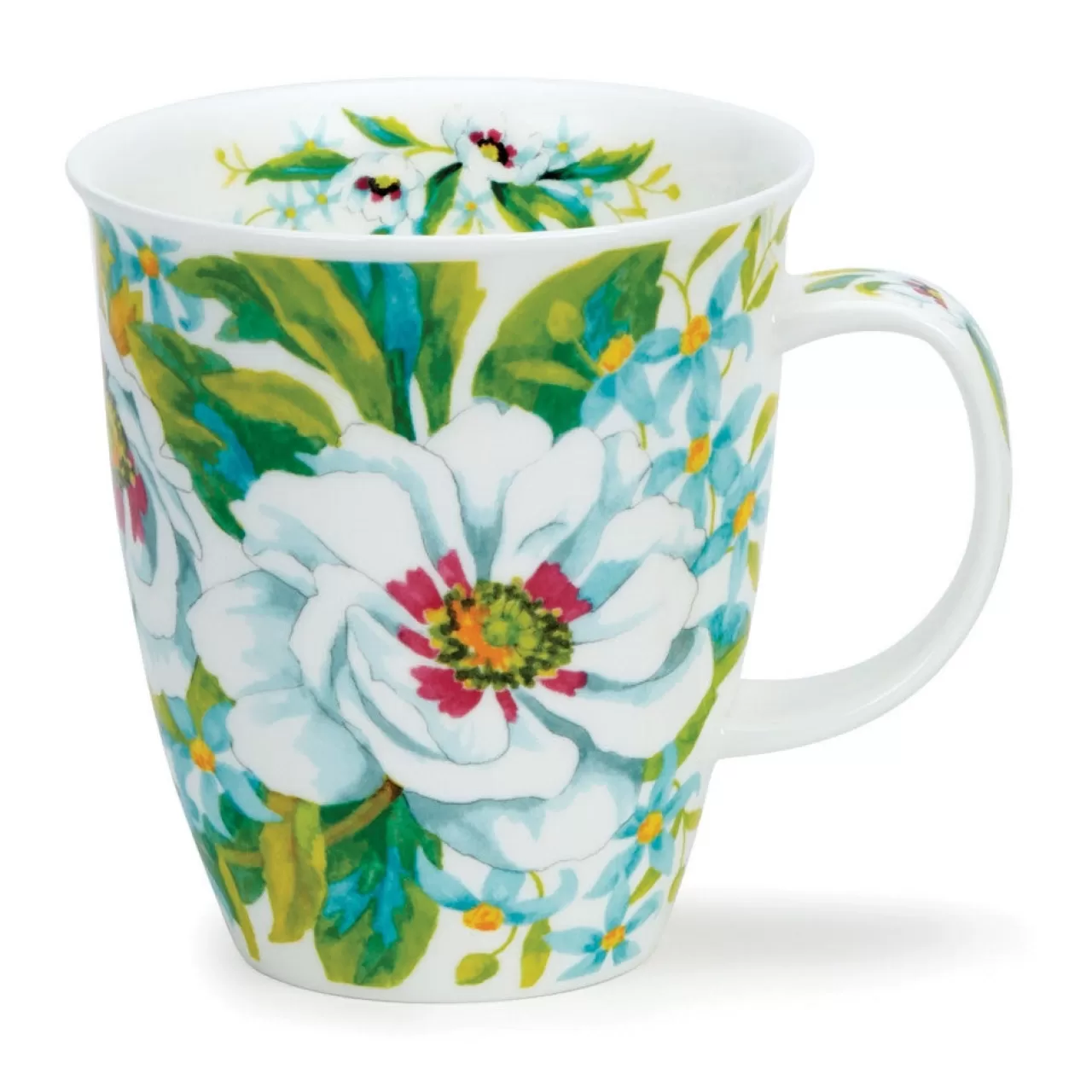 Best Sale Dunoon Nevis White Anemones Mugs