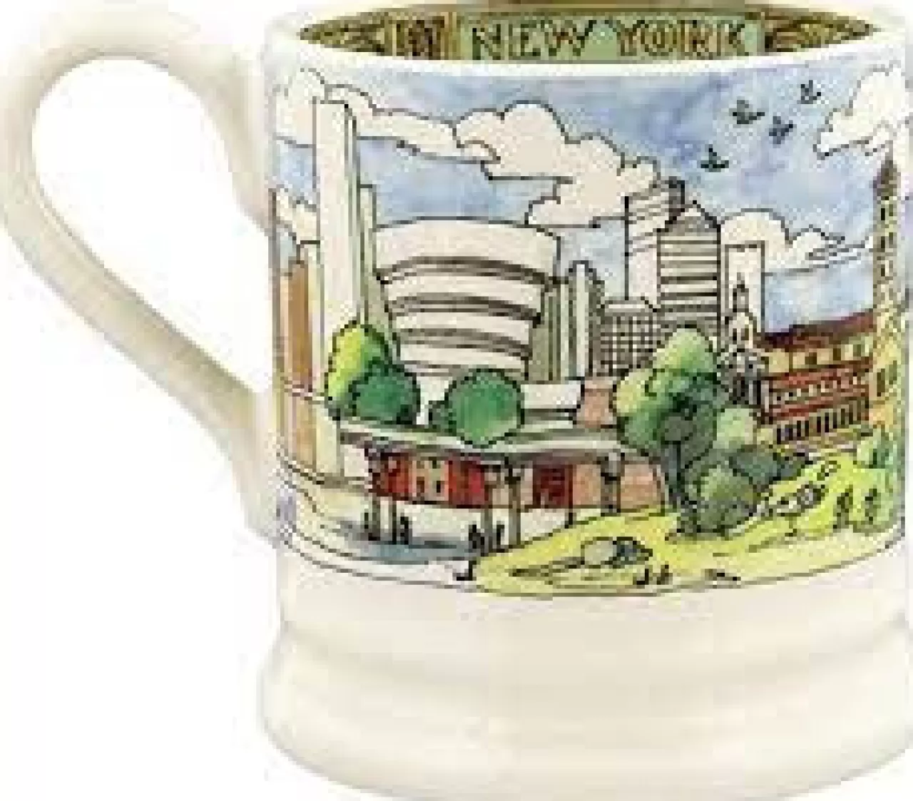 Cheap Emma Bridgewater New York Summer 1/2 Pint Mug Boxed