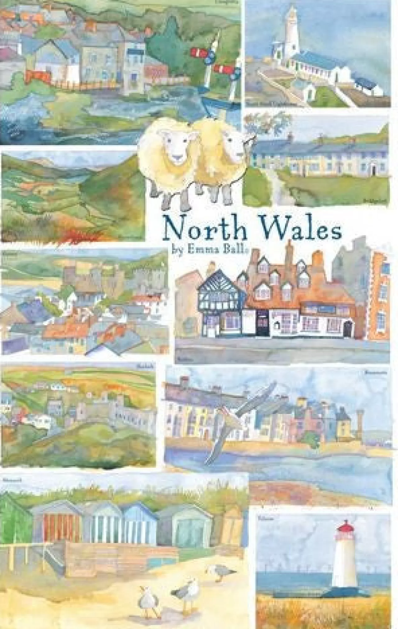 Clearance Emma Ball North Wales By Tea Towel