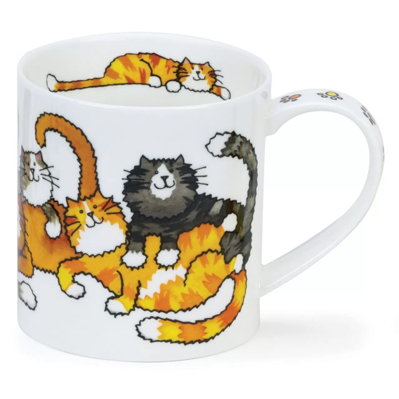 Flash Sale Dunoon Orkney Jumbled Cats Mug