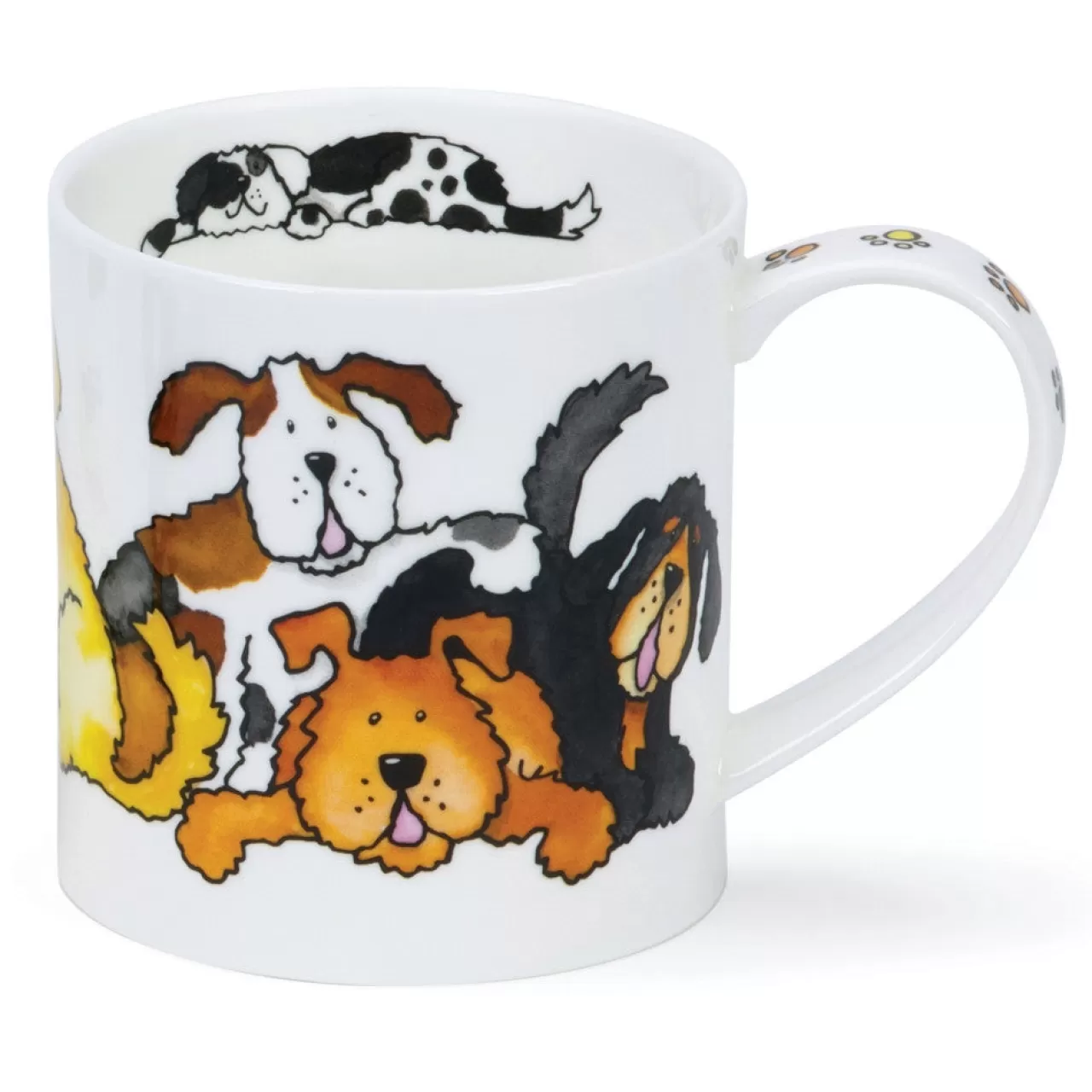 Hot Dunoon Orkney Jumbled Dogs Mug