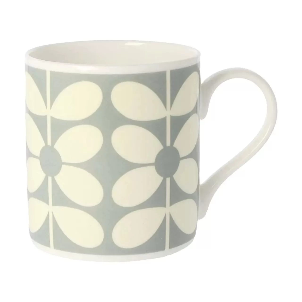 Store Mclaggen Smith Orla Kiely 60's Stem Duckegg Bone China Mug