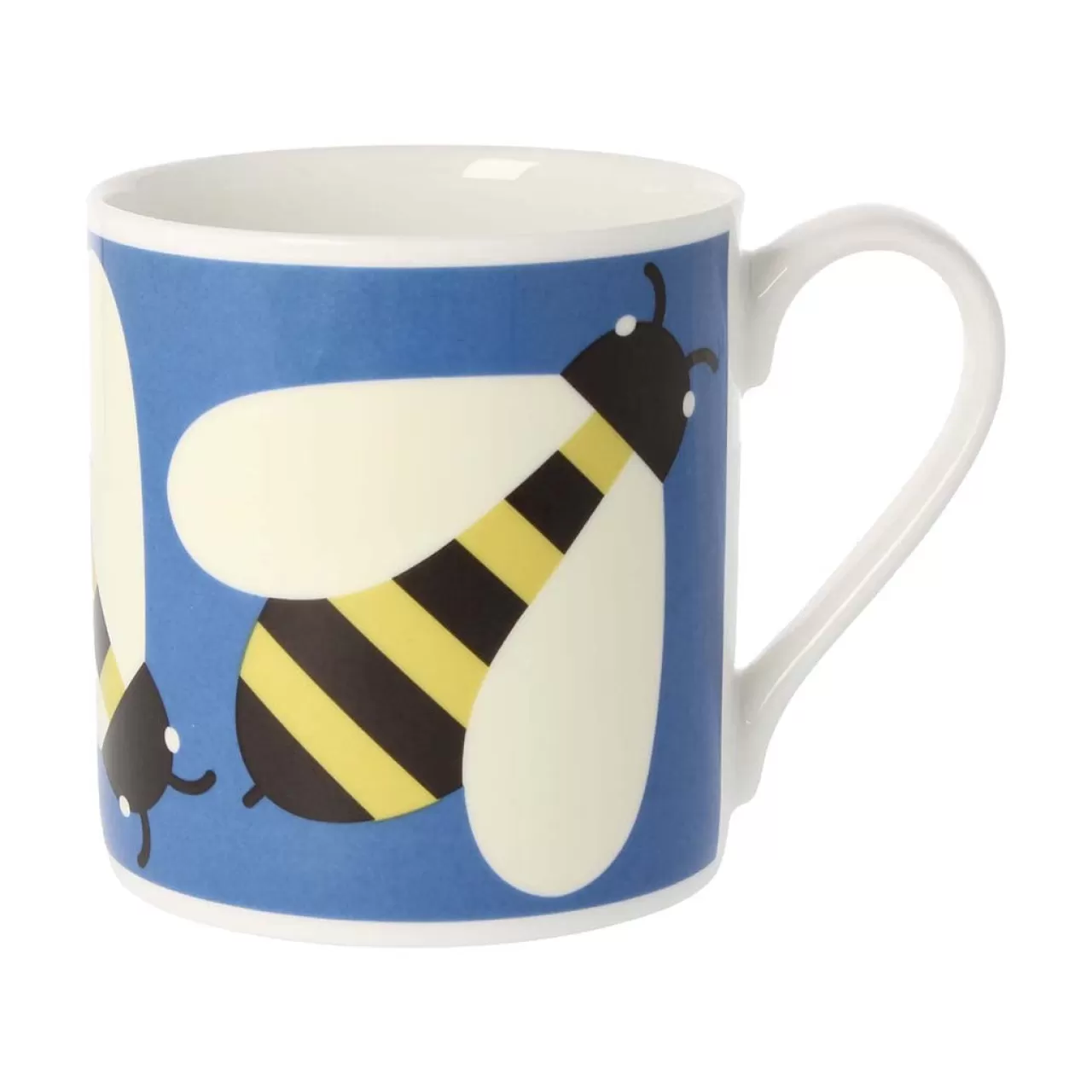 Discount Mclaggen Smith Orla Kiely Busy Bee Blue Bone China Mug