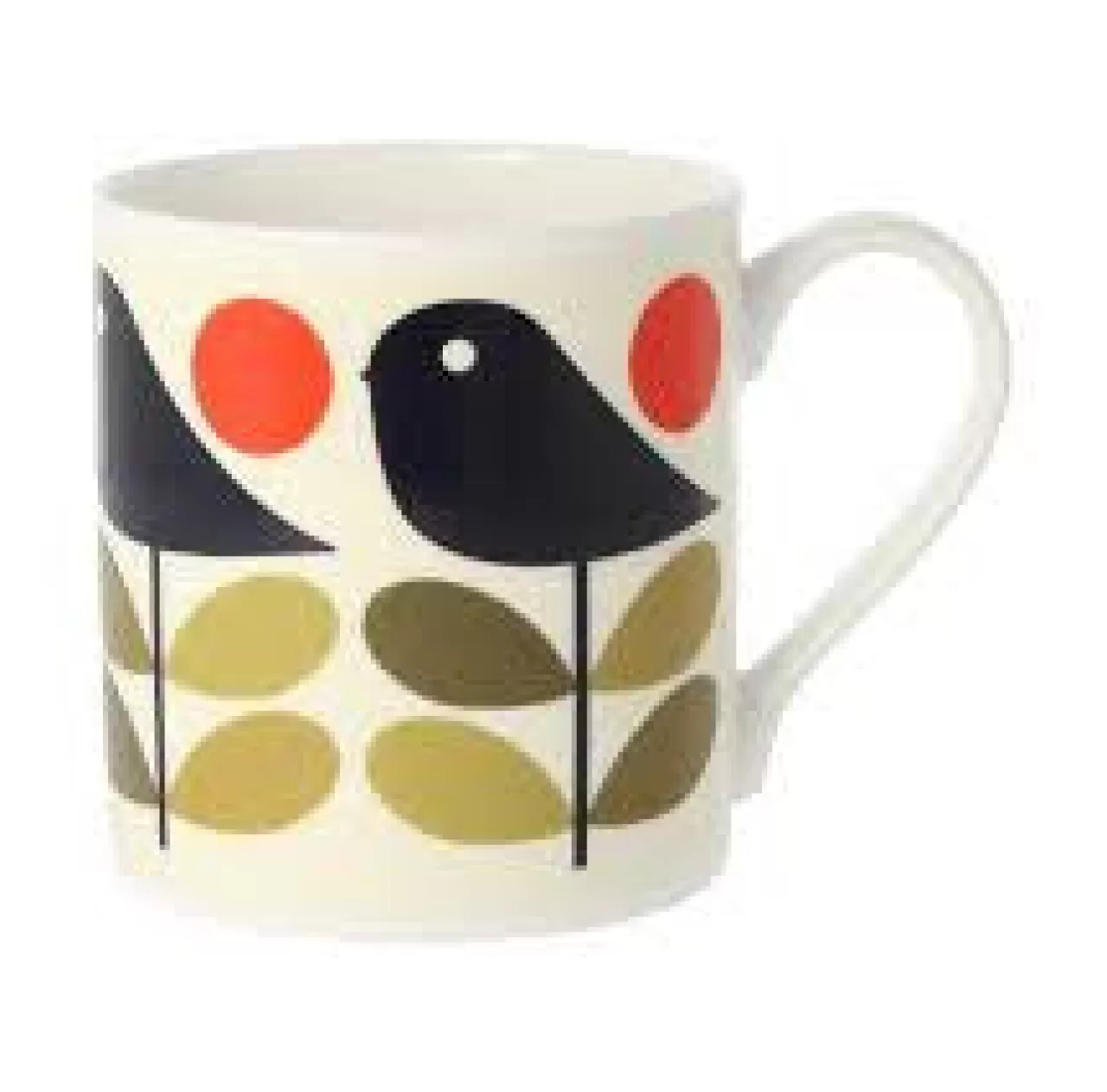 Flash Sale Mclaggen Smith Orla Kiely Early Bird Bone China Mug