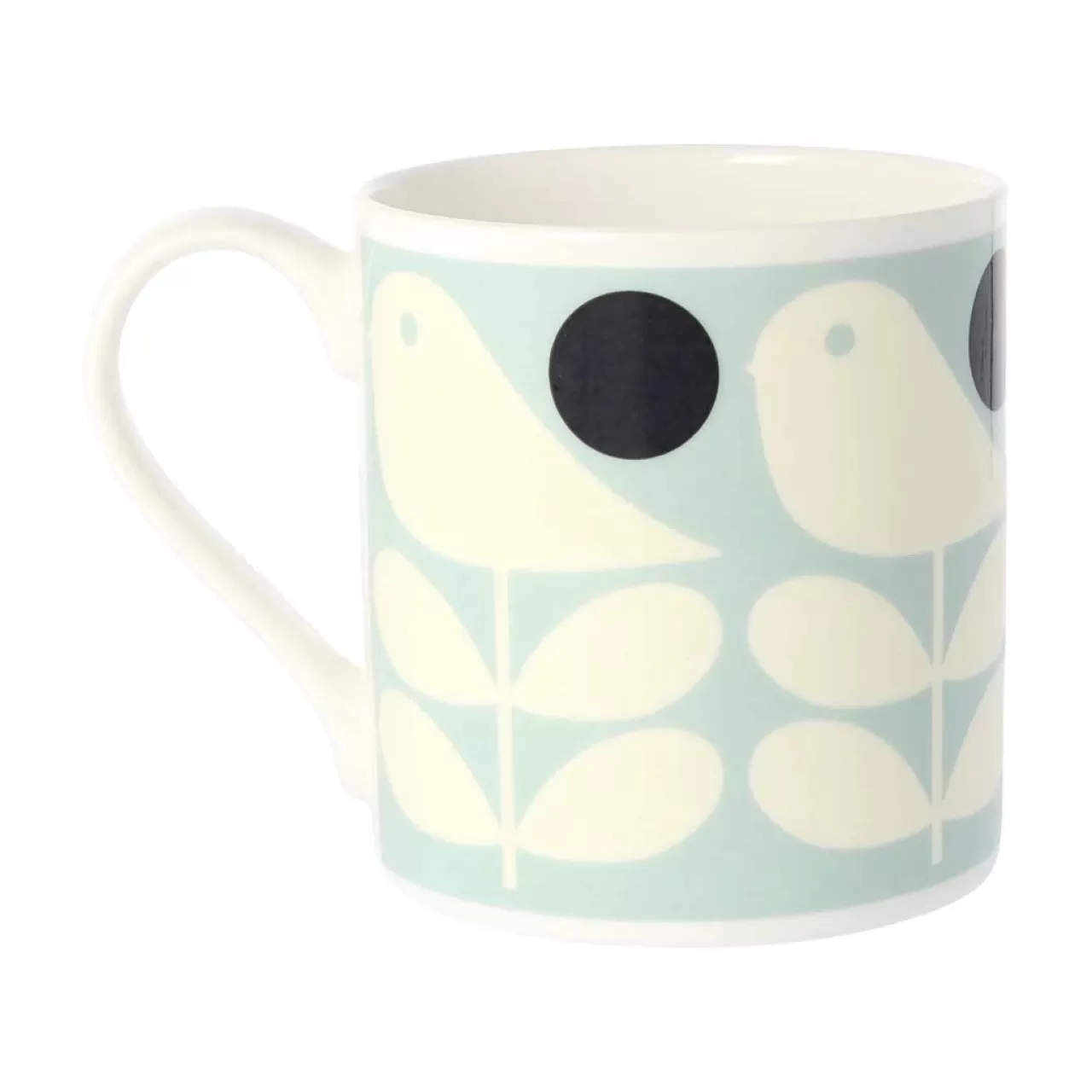 Cheap Mclaggen Smith Orla Kiely Early Bird Light Blue Bone China Mug