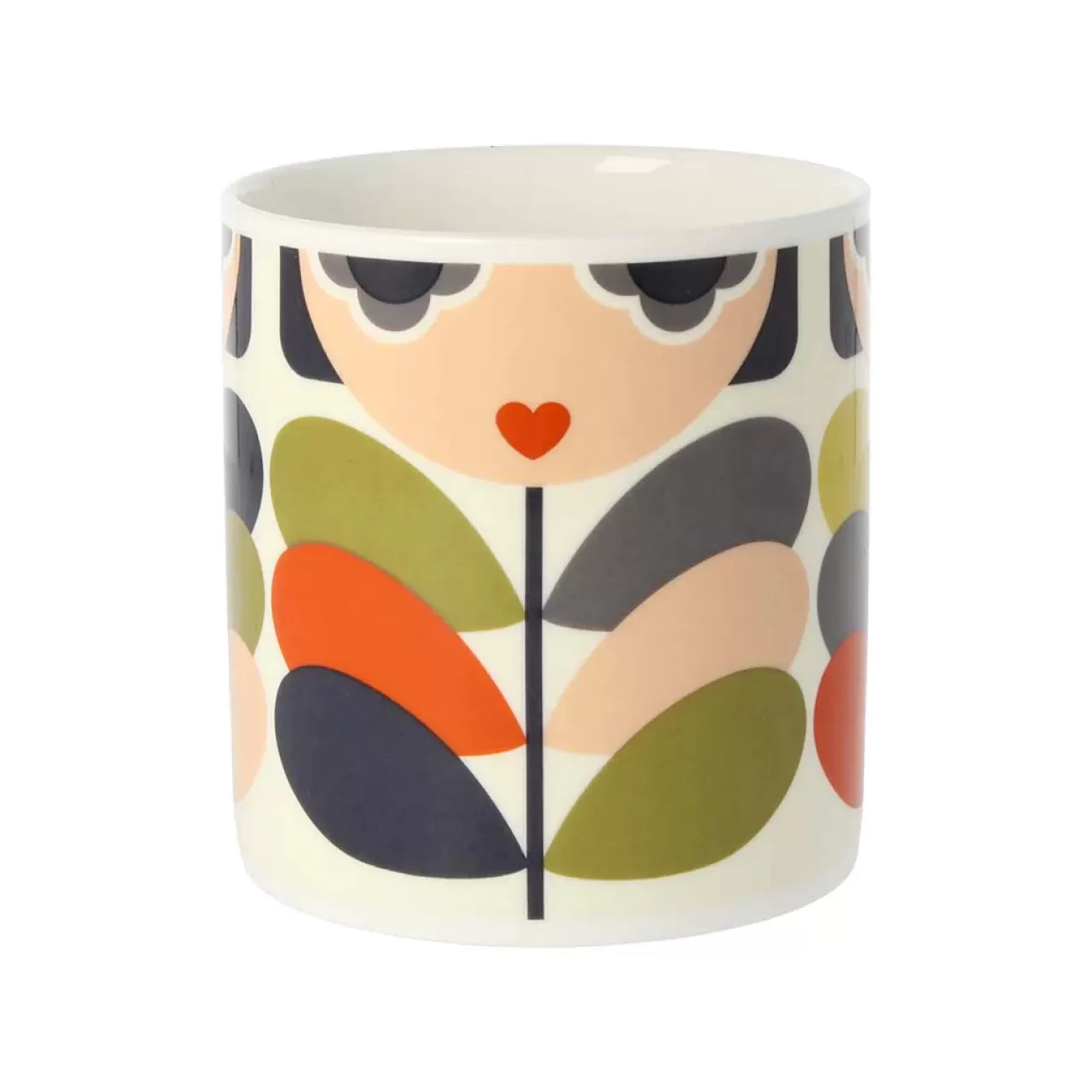 Clearance Mclaggen Smith Orla Kiely Lady Stem Bone China Mug