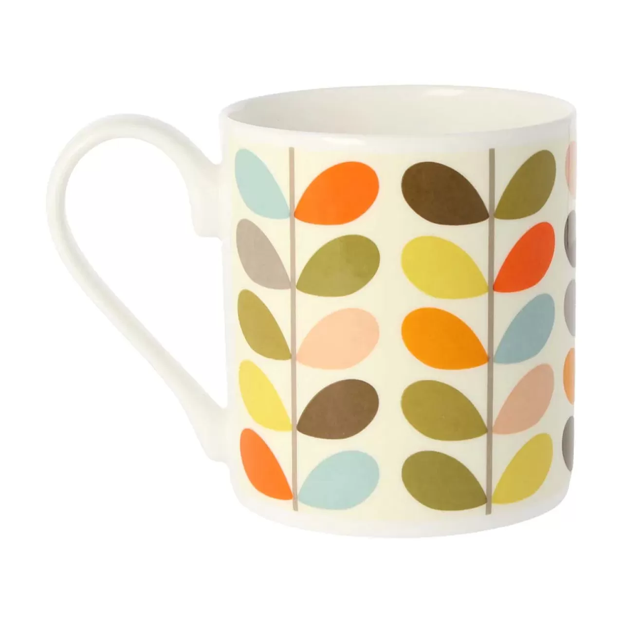 Flash Sale Mclaggen Smith Orla Kiely Multi Color 10 Stem Bone China Mug