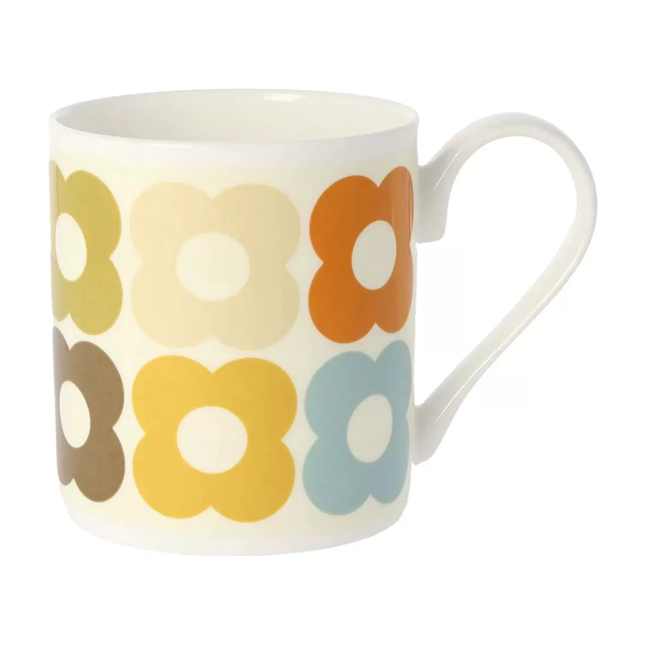 Shop Mclaggen Smith Orla Kiely Spot Flower Bone China Mug