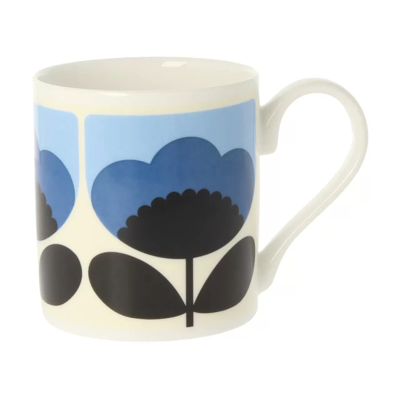 Outlet Mclaggen Smith Orla Kiely Spring Bloom Blue Bone China Mug