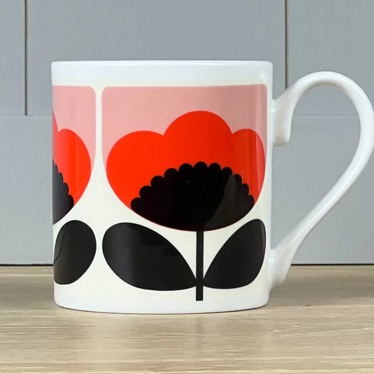 Cheap Mclaggen Smith Orla Kiely Spring Bloom Orange Bone China Mug