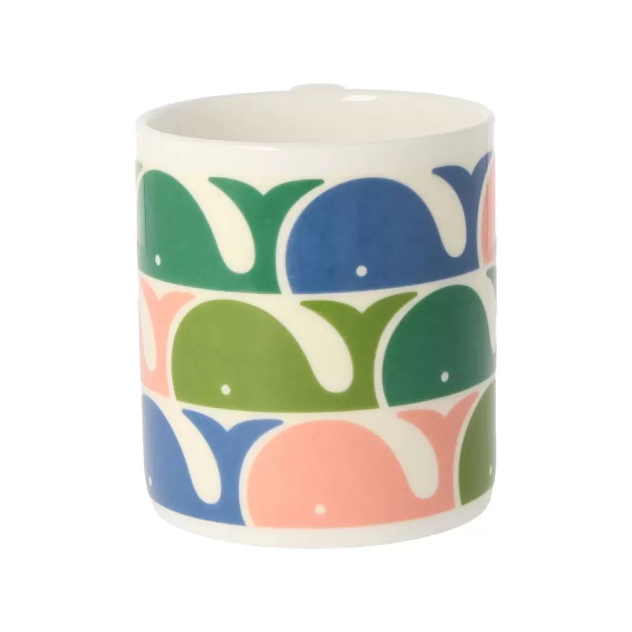 Cheap Mclaggen Smith Orla Kiely Whale Pink Bone China Mug