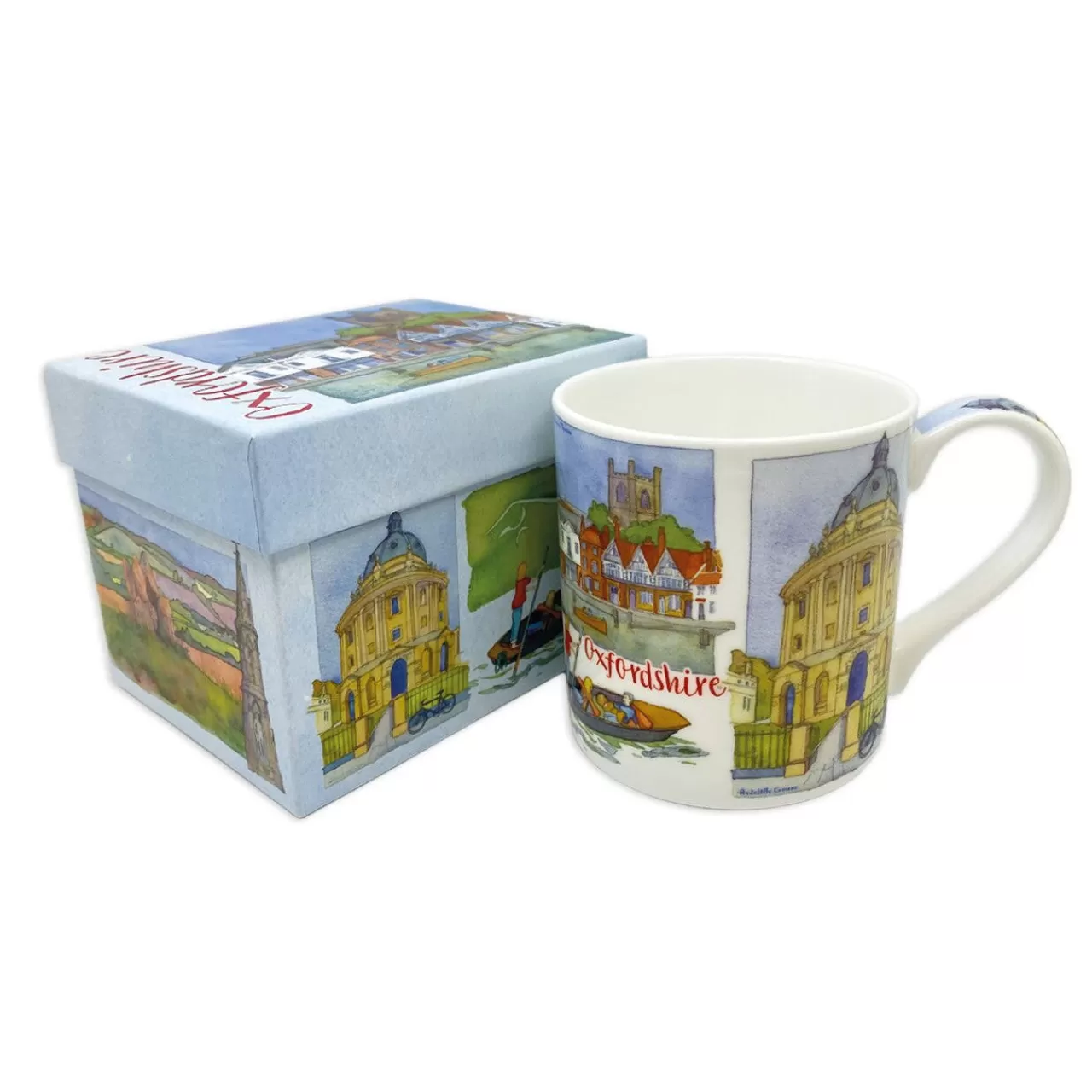 Shop Emma Ball Oxfordshire Bone China Mug (Boxed)