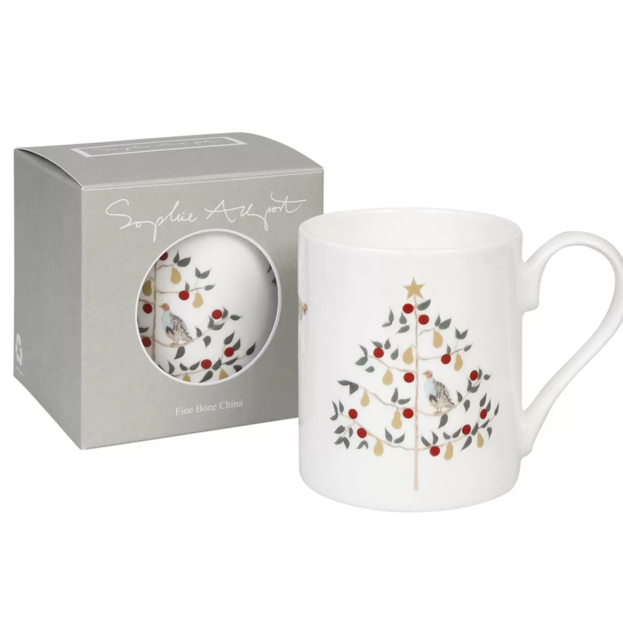 Cheap Sophie Allport Partridge In A Pear Tree Mug