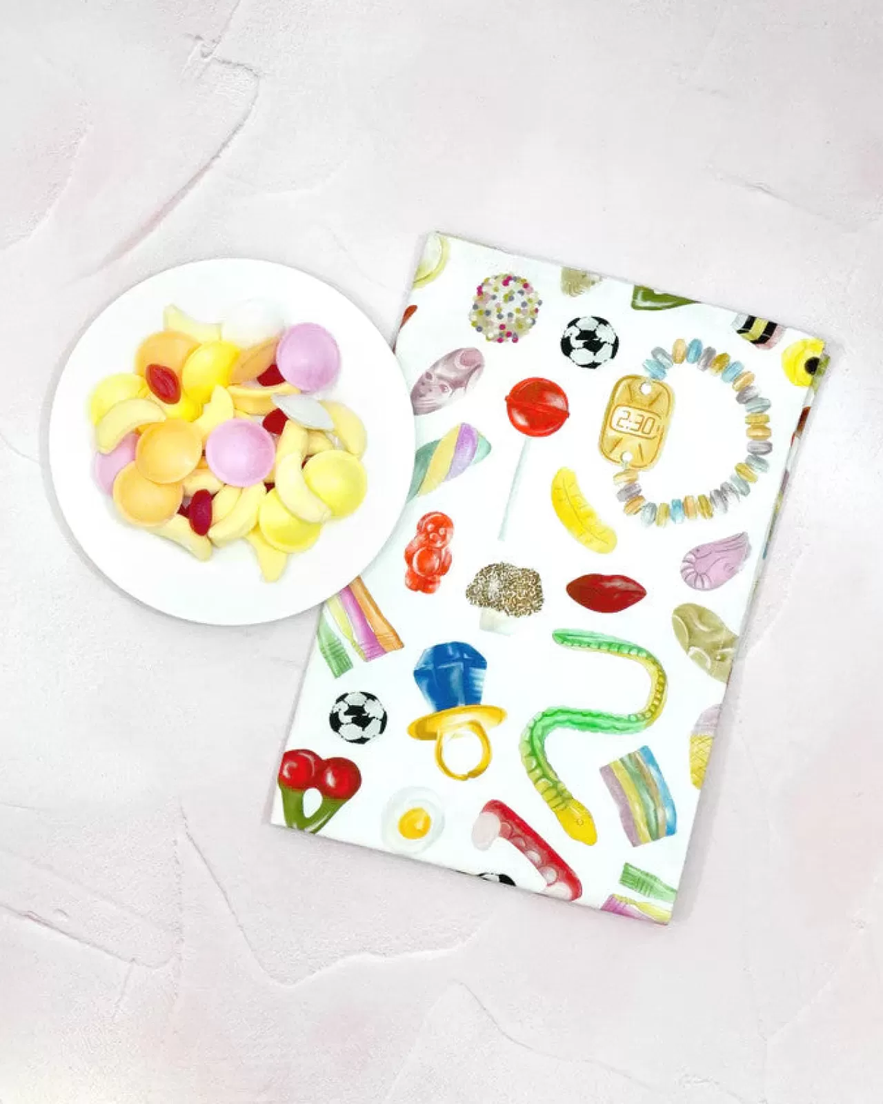 Store Corinne Alexander Pick & Mix Tea Towel By