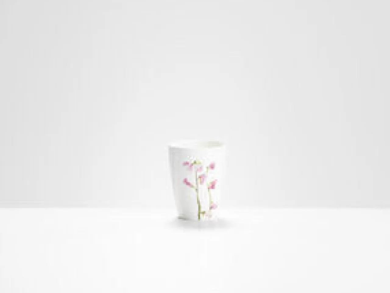 Online Helen Beard Pink Sweet Pea Beaker