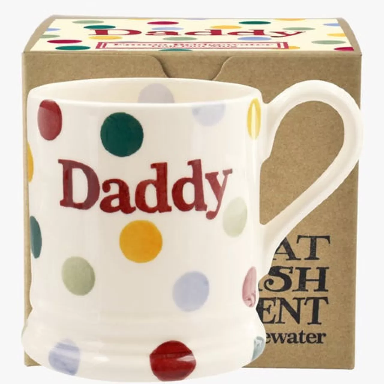 Best Sale Emma Bridgewater Polka Dot 'Daddy' 1/2 Pint Mug - Boxed