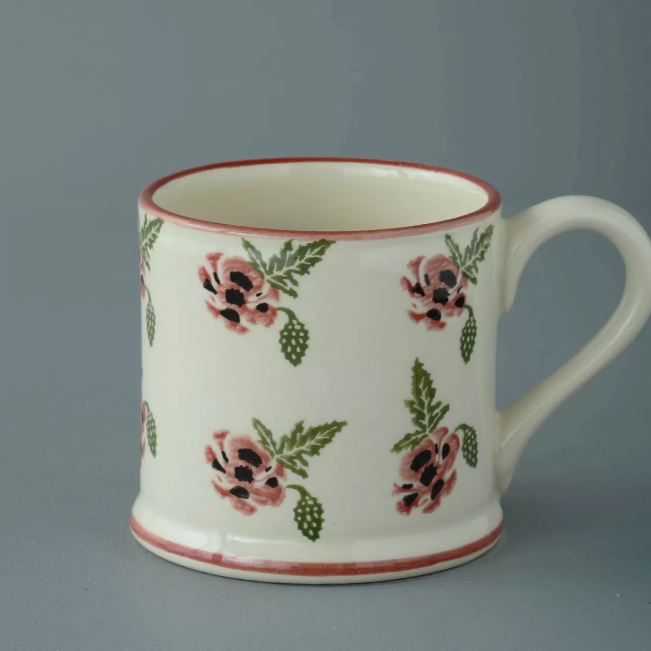 New Brixton Pottery Poppies Mug