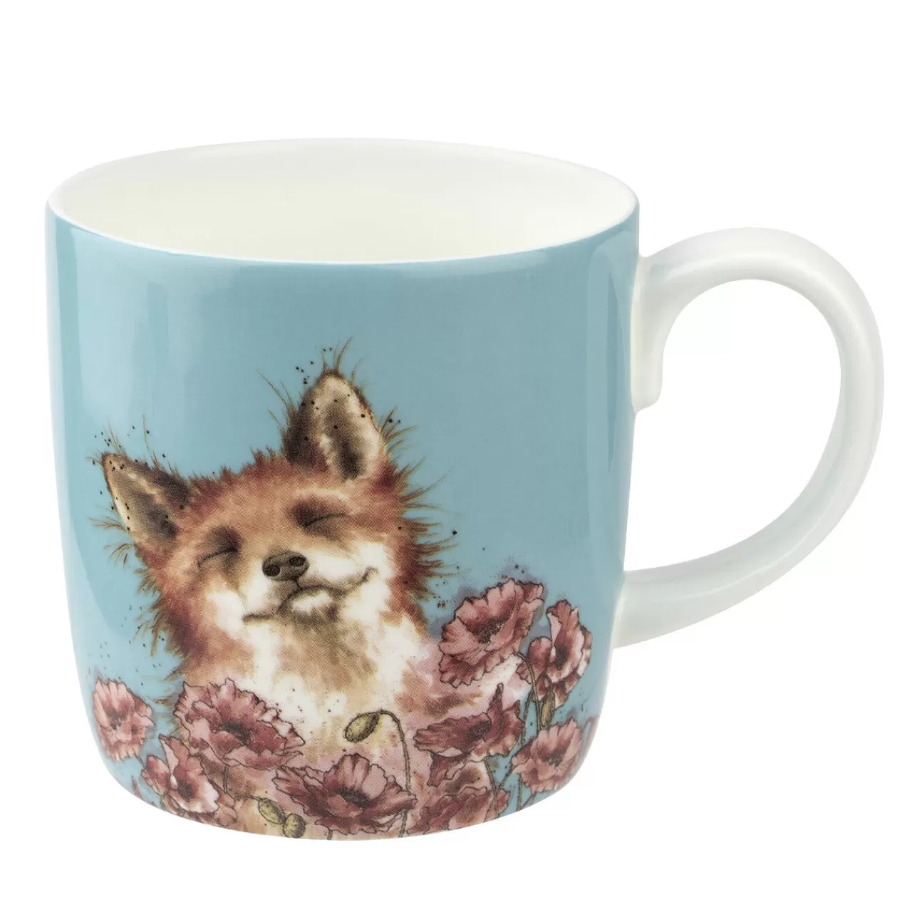 Outlet Wrendale Designs Poppy Field Bone China Mug