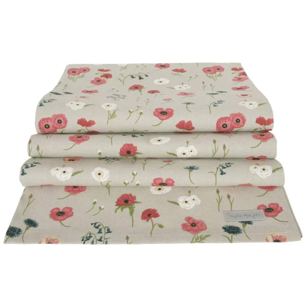 New Sophie Allport Poppy Meadow Table Runner