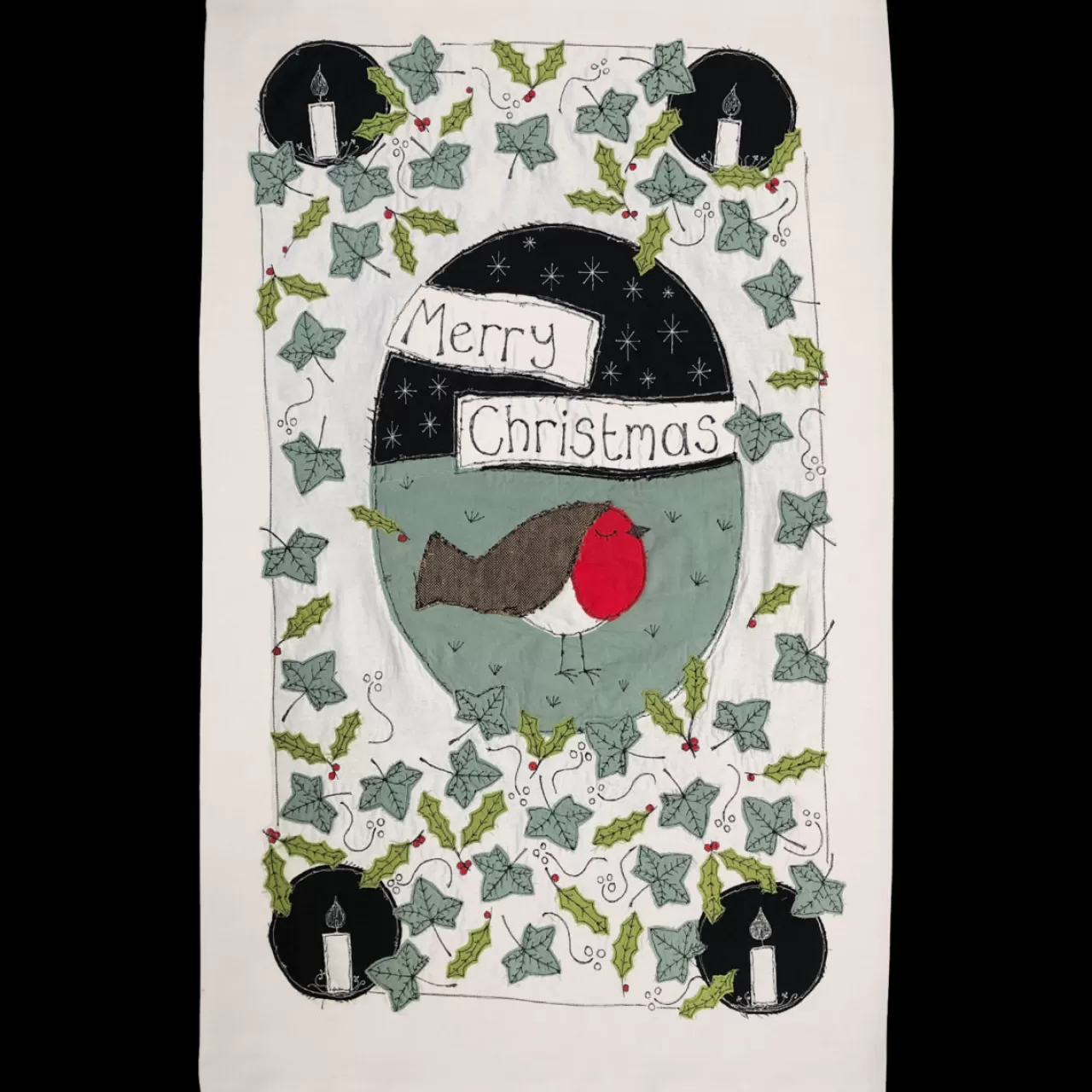 Store Poppy Treffry Christmas Tea Towel